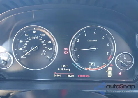 2016 BMW 528I из США, поврежденный, VIN WBA5A5C54GD529846